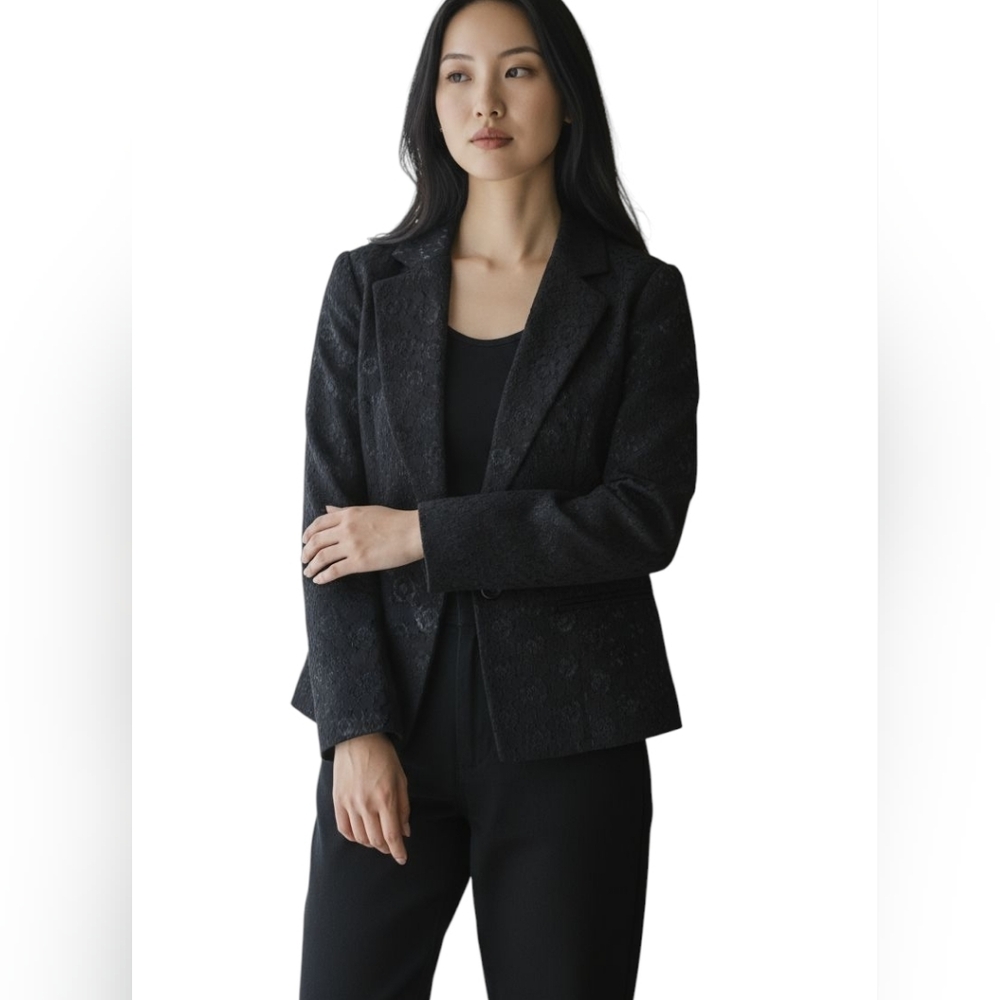 Malvin Woman Lace Short Blazer Black Womens 8 Germany